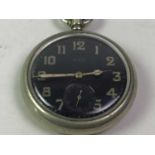 ELGIN POCKET WATCH, ALONG WITH A CHATELAINE