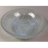 ETLING VASELINE GLASS BOWL,