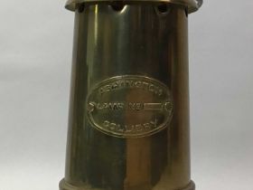 MINERS BRASS LAMP,