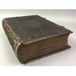 LEATHER BOUND BIBLE,