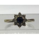 DIAMOND FIVE STONE RING, EARLY 20TH CENTURY