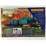 THREE HORNBY TRAIN SETS,