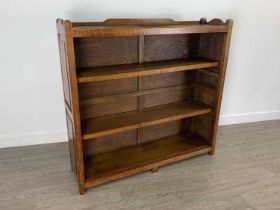 OAK BOOKCASE, EARLY 20TH CENTURY