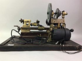 WATCHMAKER'S LATHE, CIRCA MID-20TH CENTURY