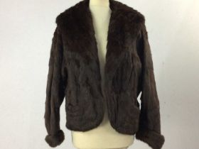 THREE FUR JACKETS,