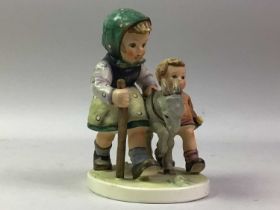 GROUP OF HUMMEL FIGURES OF CHILDREN,