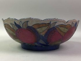 CHARLOTTE RHEAD BOWL, AND OTHER CERAMICS