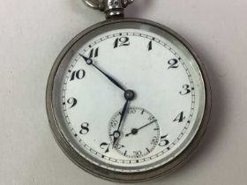 GROUP OF POCKET WATCHES,