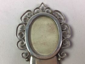 SILVER MINIATURE PHOTOGRAPH FRAME,