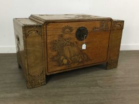 CHINESE BLANKET CHEST, 20TH CENTURY