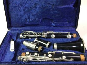 TWO CLARINETS, WITH FITTED CASES