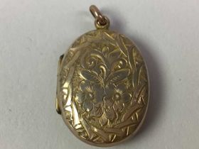 TWO VICTORIAN STYLE LOCKETS,