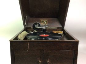 'HIS MASTERS VOICE' RECORD PLAYER,