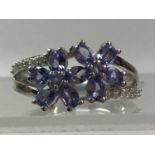 COLLECTION OF TANZANITE JEWELLERY,