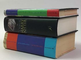 GROUP OF SEVEN HARRY POTTER BOOKS,