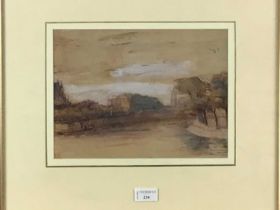 HENRI FARGE (FRENCH 19TH/20TH CENTURY), RIVER SCENE