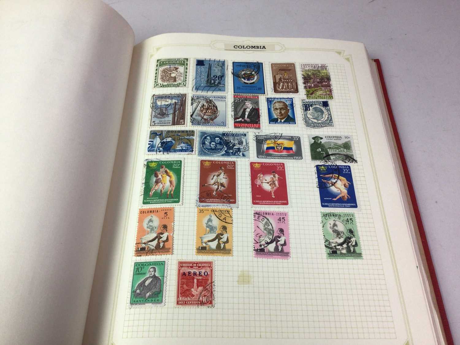 ALBUM OF WORLD STAMPS, - Image 8 of 15