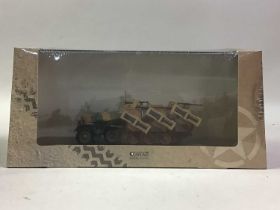 ATLAS EDITIONS, TWO BOXED MILITARY VEHICLES