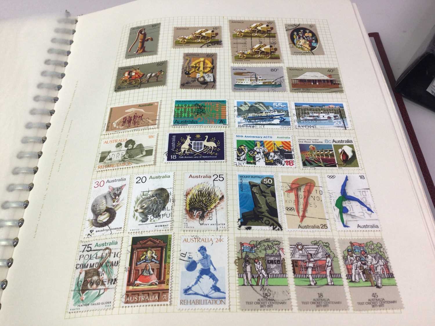 GROUP OF STAMPS, - Image 5 of 8