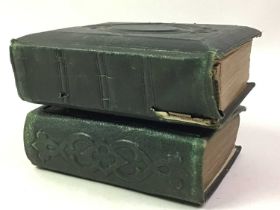 TWO VICTORIAN PHOTOGRAPH ALBUMS,