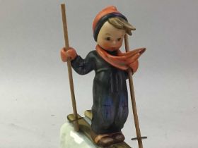 COLLECTION OF HUMMEL FIGURES,