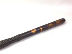 POLICEMAN'S VICTORIAN WOODEN TRUNCHEON,