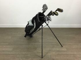 THREE SETS OF GOLF CLUBS,