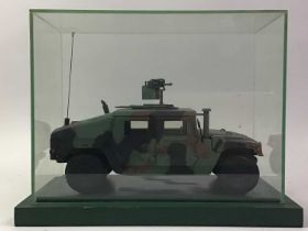 MODEL MILITARY COMBAT VEHICLE, AND FURTHER MILITARY MODELS