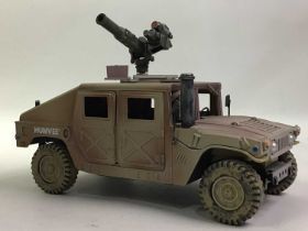 COLLECTION OF MODEL MILITARY VEHICLES,