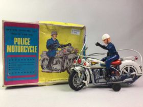 TIN PATED JAPANESE 'POLICE MOTORCYCLE',