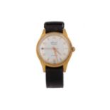 ACCURIST, ANTIMAGNETIC GOLD PLATED MANUAL WIND WRIST WATCH,