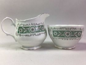 TWO PART TEA SERVICES, DUCHESS FLORENCE AND ROSLYN CHINA