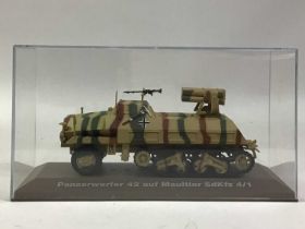 COLLECTION OF MILITARY MODELS,