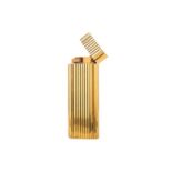 CARTIER GOLD PLATED LIGHTER SECOND HALF OF THE 20TH CENTURY