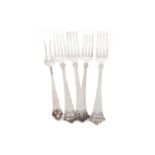 COLLECTION OF CONTINENTAL SILVER FLATWARE EARLY 20TH CENTURY
