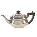 GEORGE V SILVER TEAPOT AITKEN BROS. LTD., BIRMINGHAM 1926