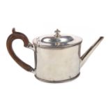 REGENCY SILVER BACHELOR'S TEAPOT EARLY 19TH CENTURY