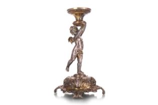 WMF, SILVER PLATED FIGURE OF EROS, LATE 19TH / EARLY 20TH CENTURY