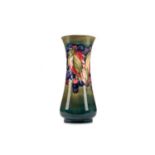 MOORCROFT, 'LEAF & BERRY' PATTERN VASE MID-20TH CENTURY