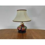 PHILIP GIBSON FOR MOORCROFT, 'SIMEON' PATTERN TABLE LAMP CONTEMPORARY