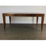 ART DECO WALNUT DINING SUITE EARLY / MID 20TH CENTURY