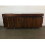 ROBERT HERITAGE FOR ARCHIE SHINE, ROSEWOOD DINING SUITE CIRCA 1960-69