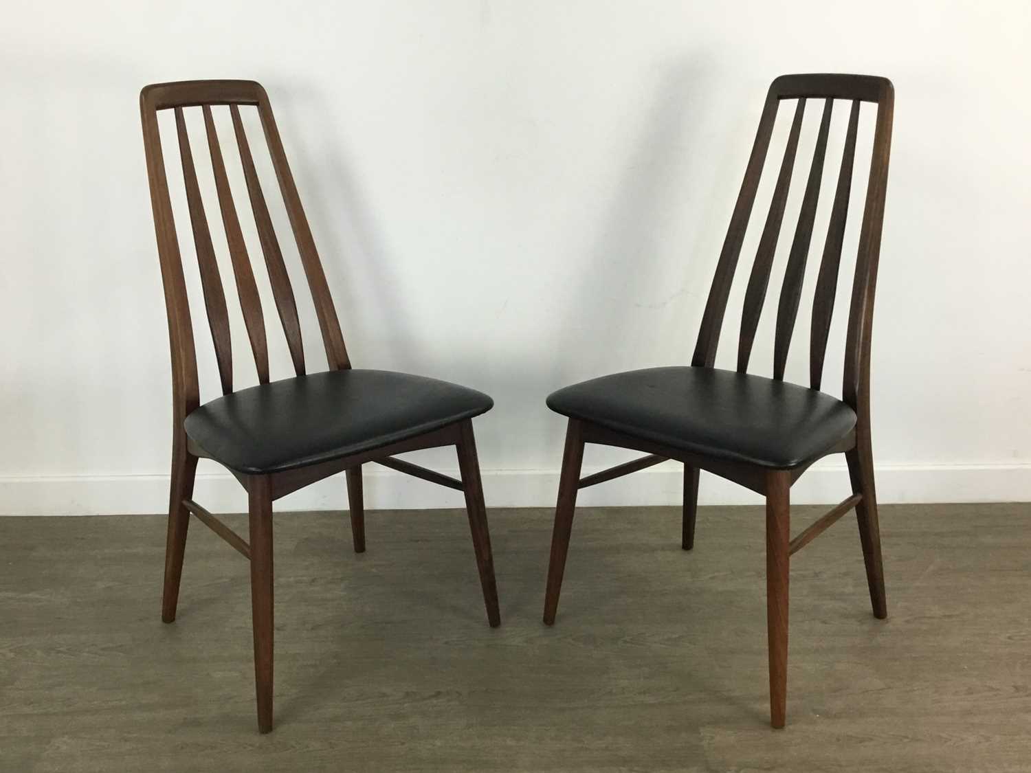 NIELS KOEFOED FOR KOEFOEDS HORNSLET, SET OF FOUR ‘EVA’ DINING CHAIRS 1960-69 - Image 2 of 2