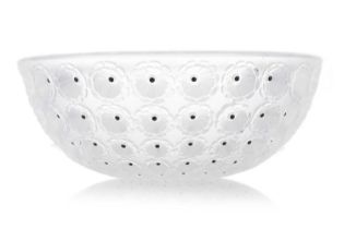 RENE LALIQUE (FRENCH, 1860-1945), 'NEMOURS' BOWL, DESIGNED 1929