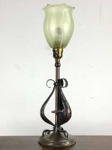 ARTS & CRAFTS TABLE LAMP, EARLY TO MID-20TH CENTURY