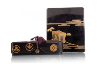 THREE JAPANESE LACQUER BOXES, MEIJI PERIOD (1868-1912)