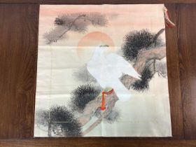 CHINESE WATERCOLOUR ON SILK, 20TH CENTURY
