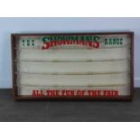 A CORGI CLASSICS 'THE SHOWMANS RANGE' COLLECTION WITH DISPLAY CASE