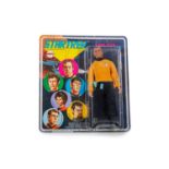 MEGO FOR STAR TREK, CAPTAIN KIRK POSEABLE ACTION FIGURE 1974