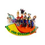 MAGGIE WAREHAM, ALL THE QUEEN'S HORSE AND ALL THE QUEEN'S MEN 'ROCKING HORSE' FOLK ART TOY 1979